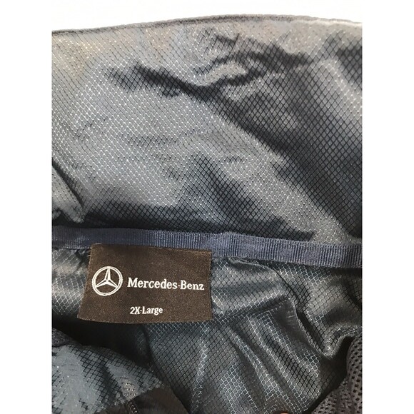 Vintage Mercedes Benz Windbreaker Jacket Men’s Size 2XL - Picture 5 of 11